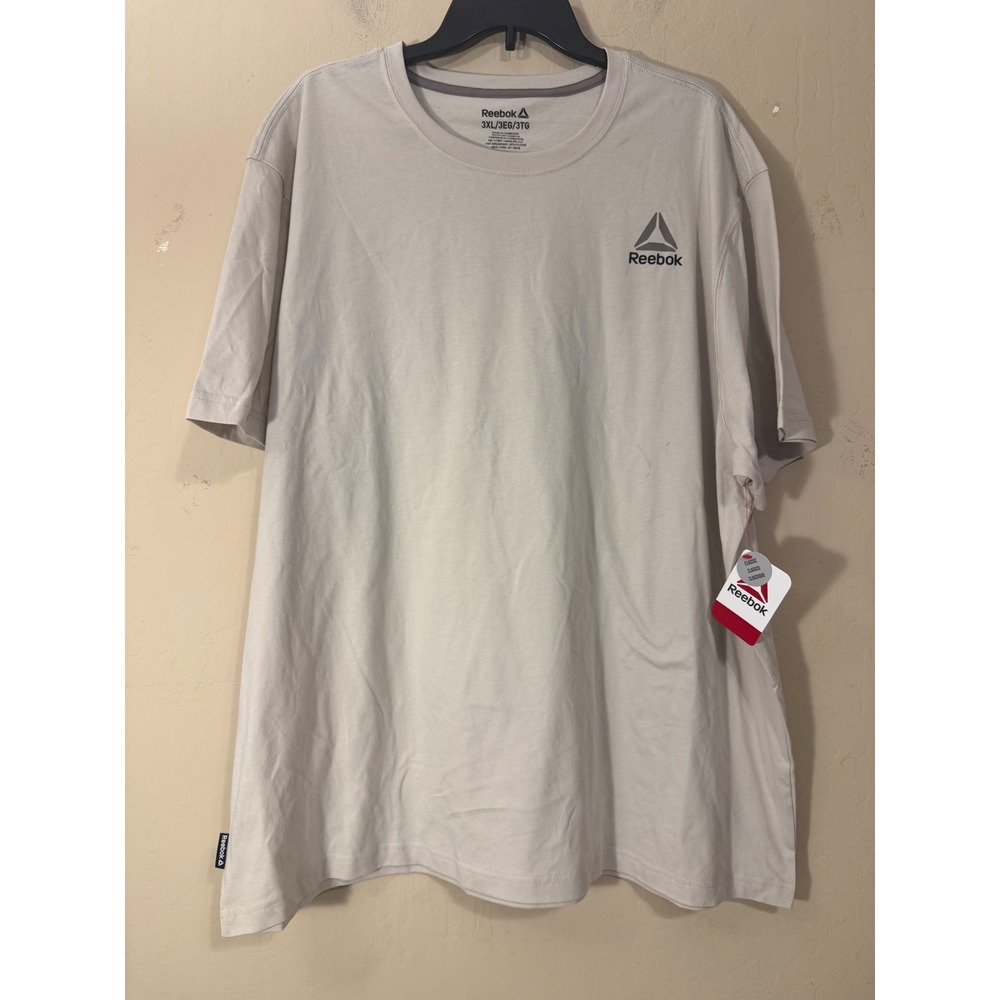 Reebok T-Shirt Men 3XL Graphic Tee Short Sleeve Logo Casual NEW